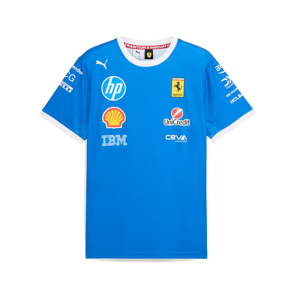 Camiseta Ferrari, equipo, edición especial Puma Monza, azul 🔥