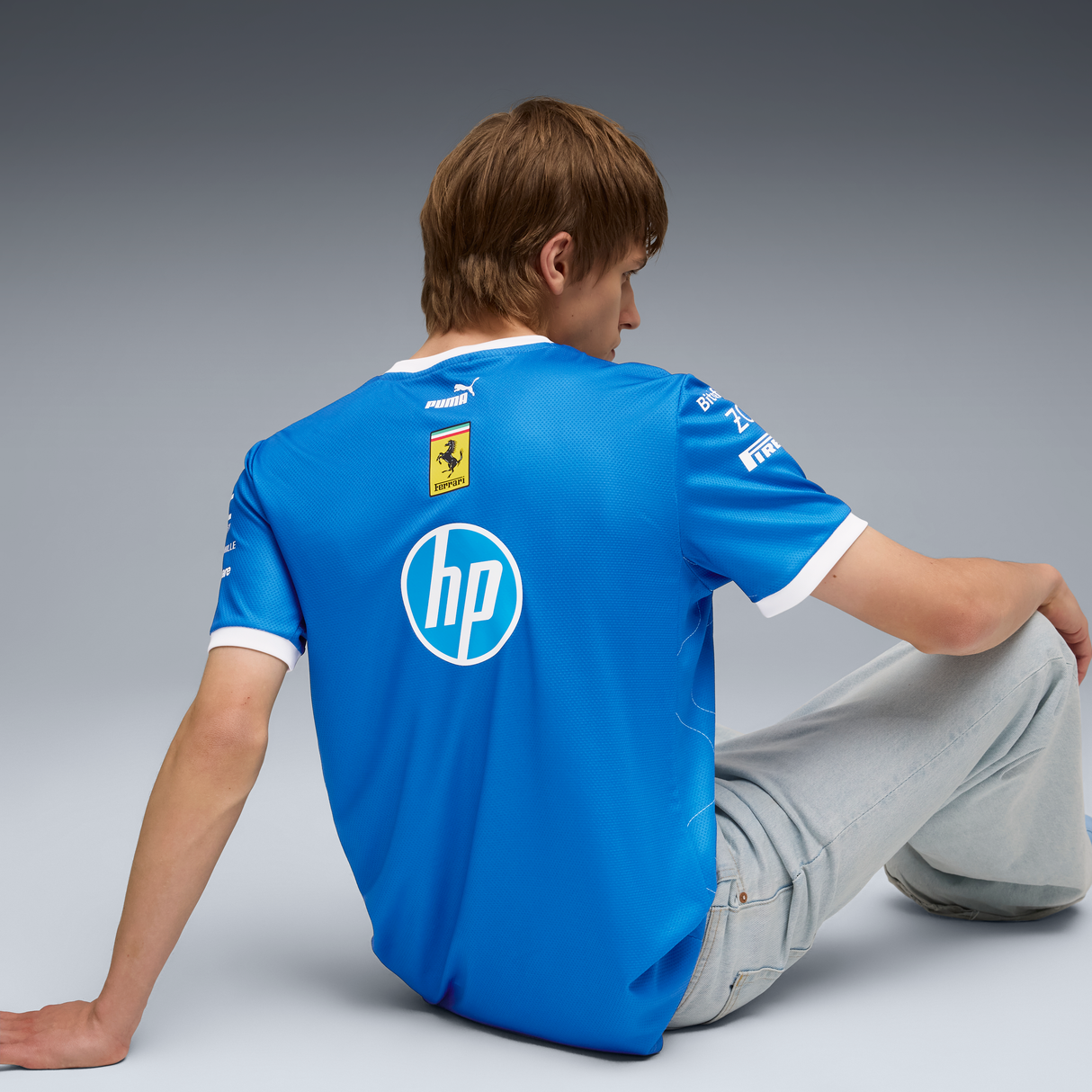Camiseta Ferrari, equipo, edición especial Puma Monza, azul 🔥