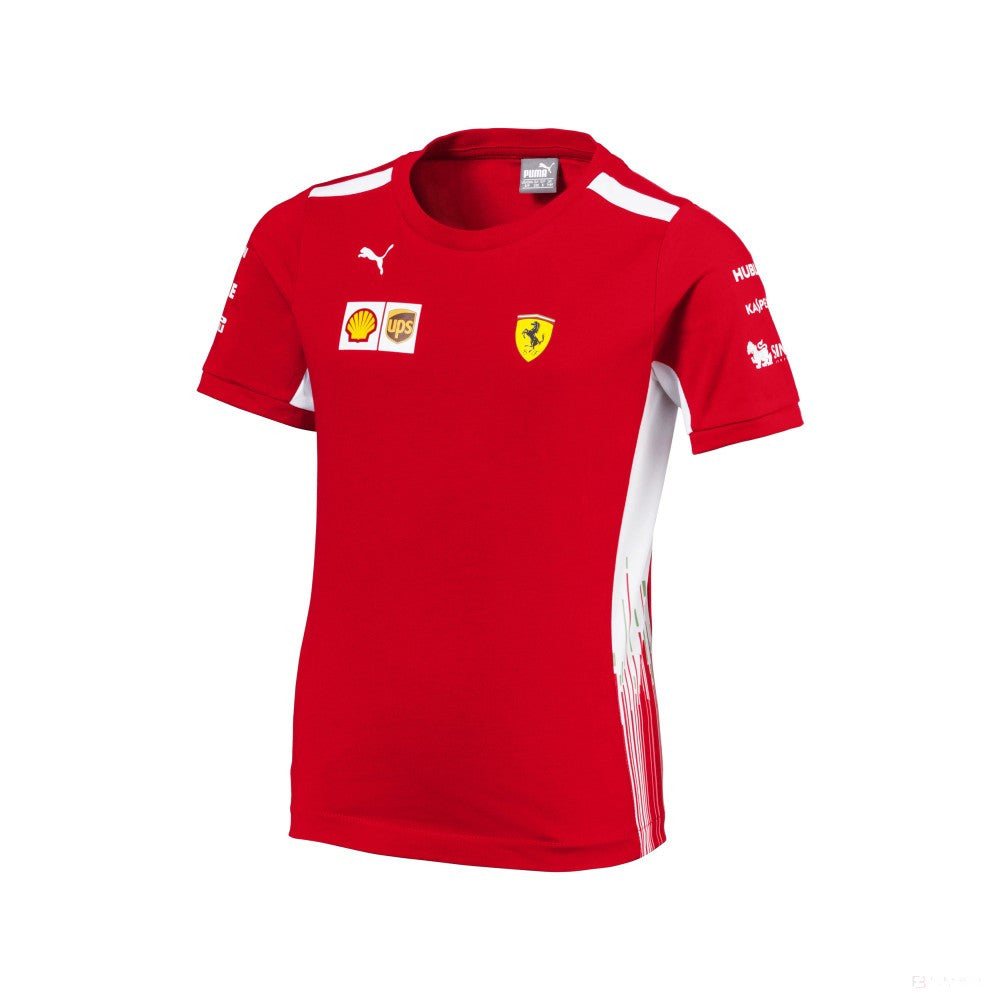 Camiseta infantil, Ferrari, Rojo, 2018