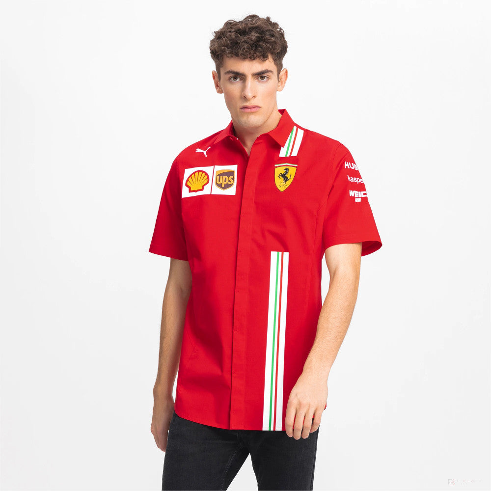 20/21, Rojo, Puma Ferrari Team Camisa