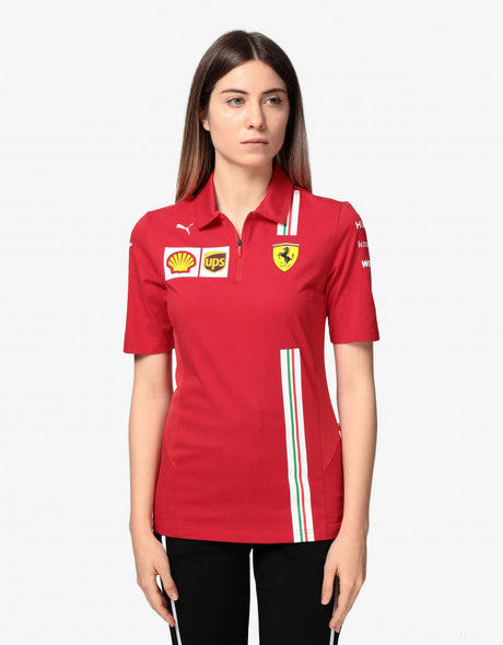 20/21, Rojo, Ferrari Mujeres Camiseta - Team