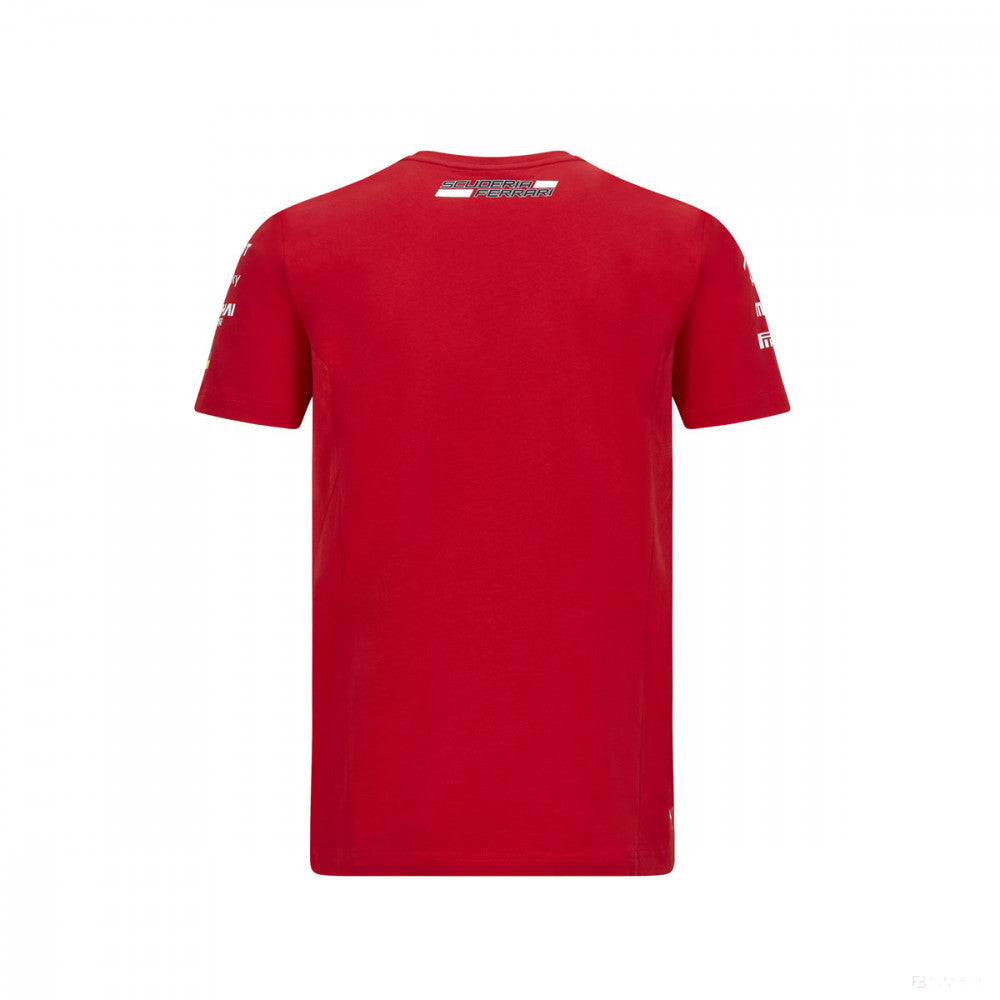 Camiseta para hombre, Puma Ferrari Sebastian Vettel, Rojo, 2020 - FansBRANDS®