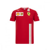 Camiseta para hombre, Puma Ferrari Sebastian Vettel, Rojo, 2020