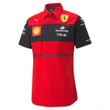 2022, Rojo, Scuderia Ferrari Team Camisa