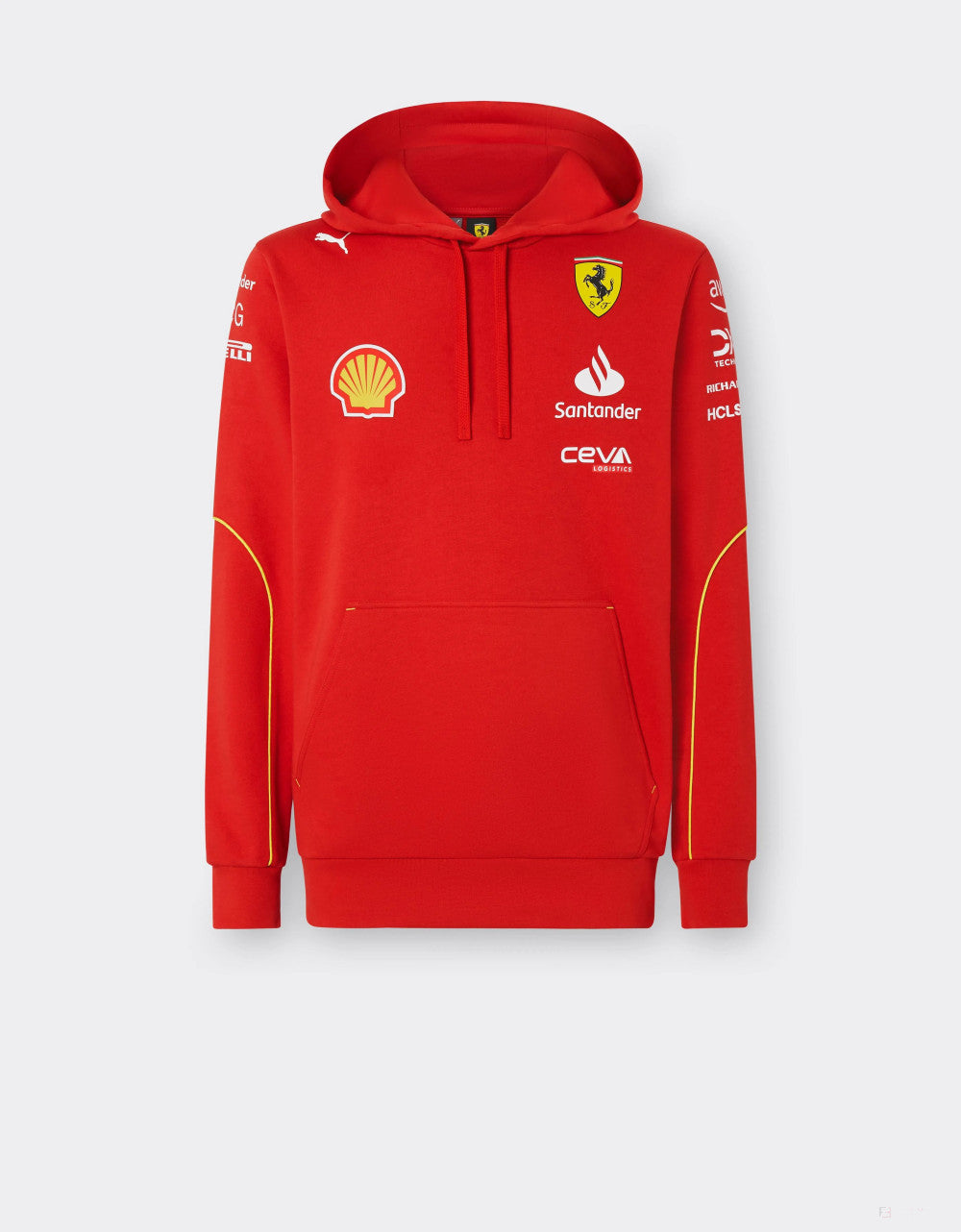 Ferrari sudadera con capucha, Puma, equipo, rojo, 2024