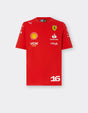 Ferrari camiseta, Puma, Charles Leclerc, rojo - FansBRANDS®