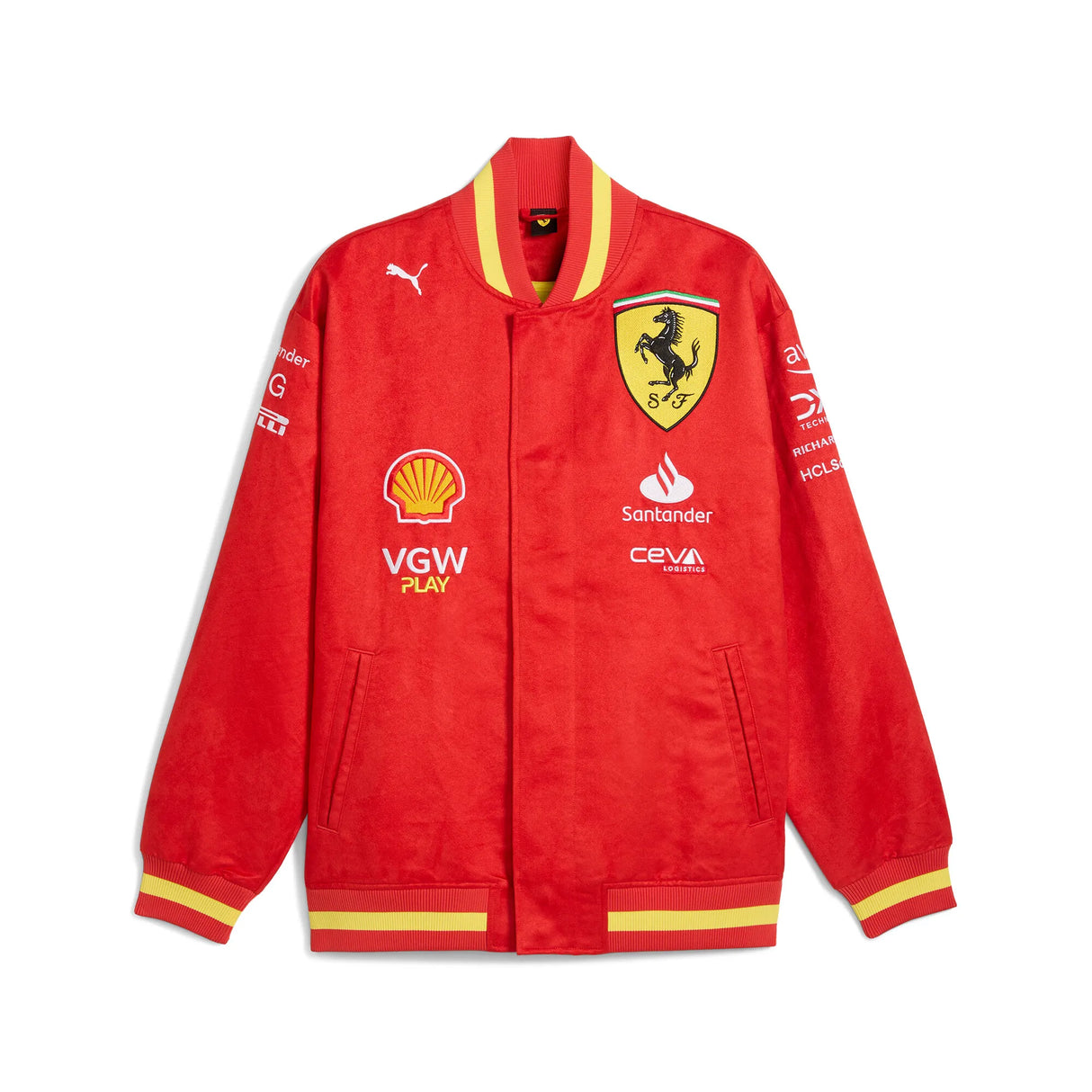 Ferrari chaqueta, Puma, equipo, Varsity, rojo, 2024