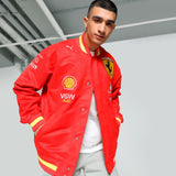 Ferrari chaqueta, Puma, equipo, Varsity, rojo, 2024