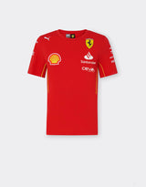 Ferrari camiseta, Puma, equipo, mujer, rojo, 2024