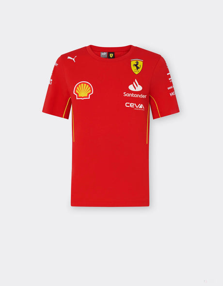 Ferrari camiseta, Puma, equipo, mujer, rojo, 2024 - FansBRANDS®