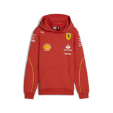 Ferrari sudadera con capucha, Puma, equipo, niño, rojo, 2024 - FansBRANDS®