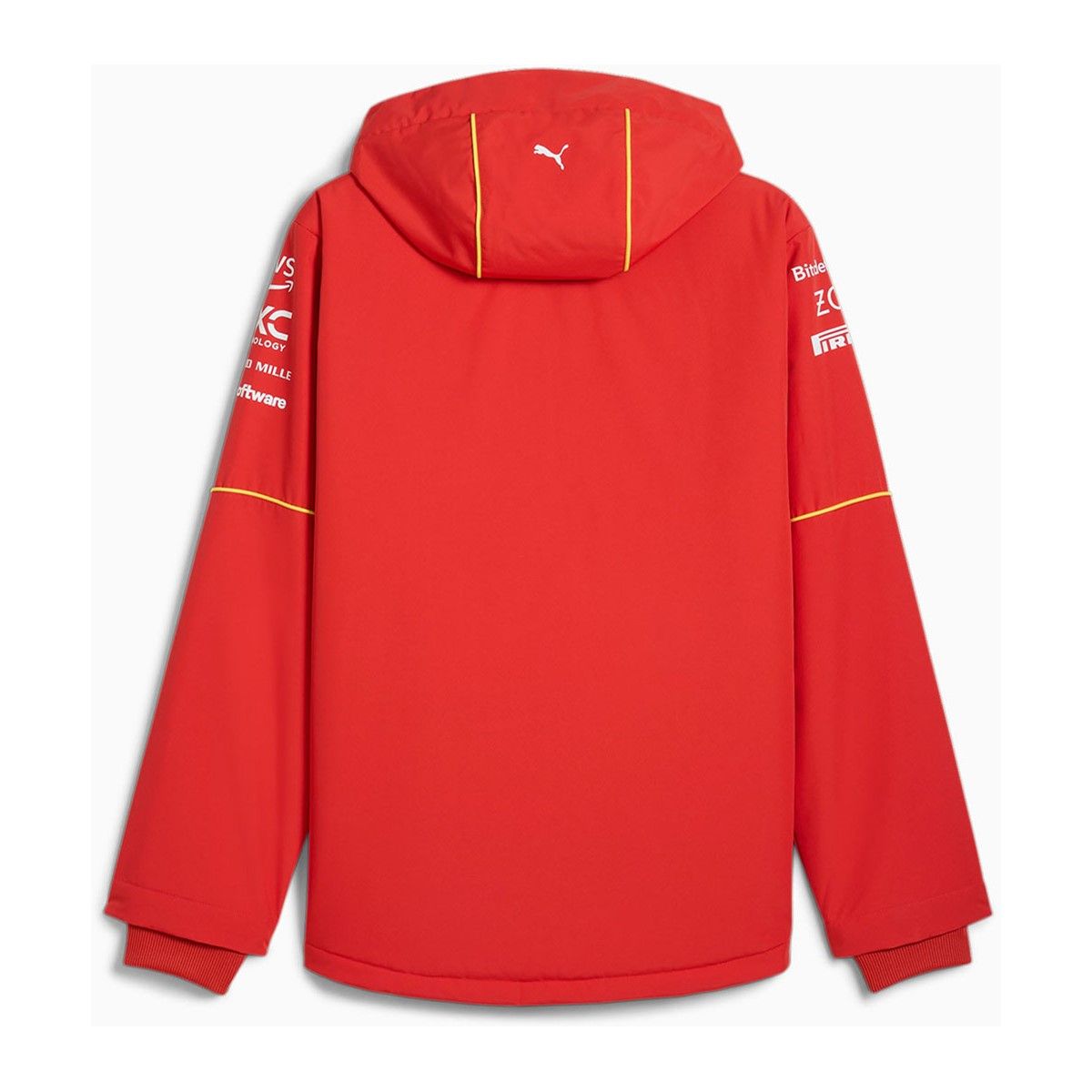 Ferrari chaqueta, Puma, equipo, pro, rojo, 2024