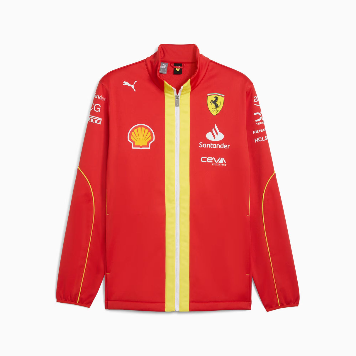 Ferrari chaqueta, Puma, equipo, softshell, rojo, 2024