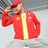 Ferrari chaqueta, Puma, equipo, softshell, rojo, 2024