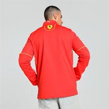 Ferrari chaqueta, Puma, equipo, softshell, rojo, 2024