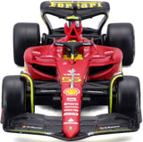 Modelo de coche Ferrari, F1-75, GP de Italia, bburago, 1:24, Carlos Sainz #55, 2022