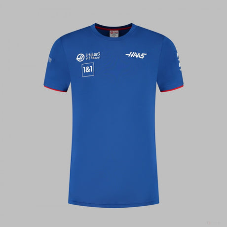 Haas F1 Team Camiseta, Mens, Blue, 2022, - FansBRANDS®