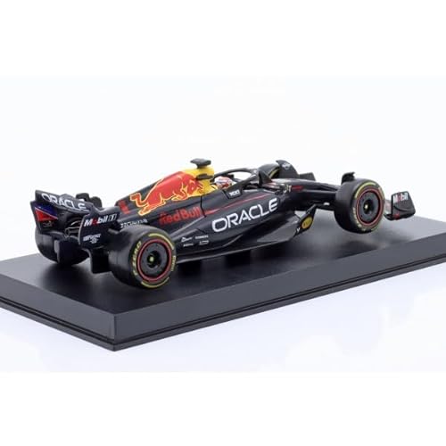 Red Bull Racing RB19 modelo de coche, bburago, 1:43, Max Verstappen #1, Caja de acrílico, 2023