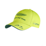 Alonso cap, Aston Martin, team, lime, 2023 - FansBRANDS®