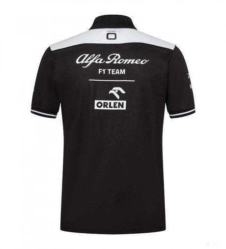2022, Negro, Alfa Romeo Team Camiseta