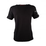 Alfa Romeo Mujeres Camiseta, Plata Tribute, Negro, 2020