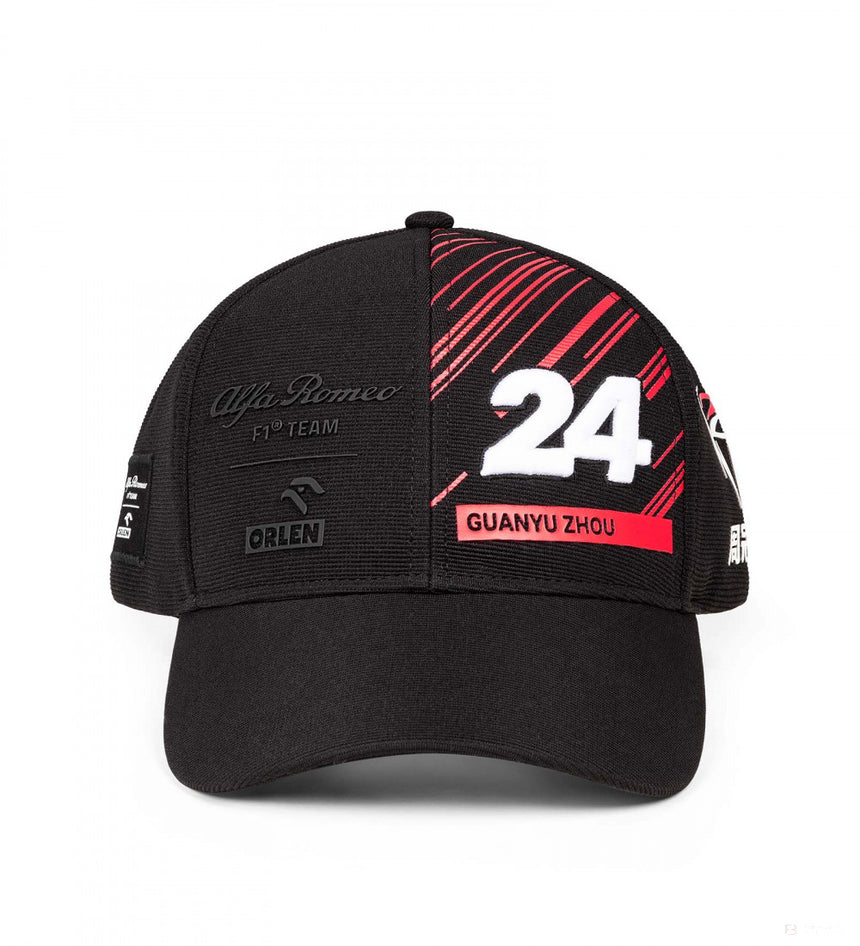 2022, Negro, Zhou Guanyu Team, Alfa Romeo Gorra de beisbol - FansBRANDS®