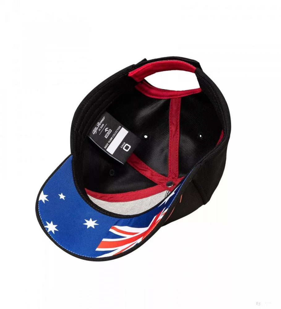 2022, Negro, Adulto, Australian GP, Alfa Romeo Gorra de beisbol - FansBRANDS®