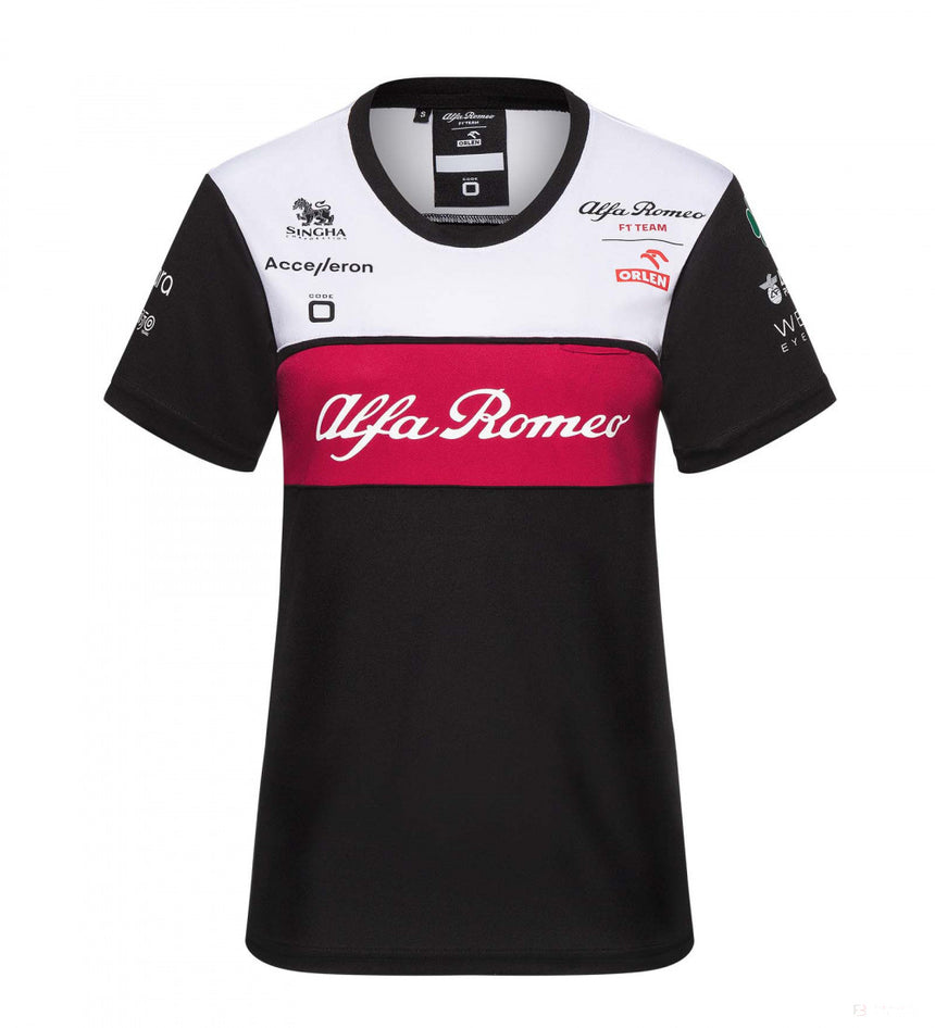 2022, Negro, Mujeres, Alfa Romeo Team Camiesta - FansBRANDS®