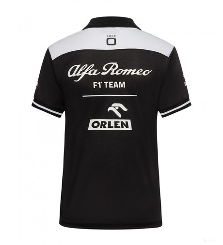 2022, Negro, Mujeres, Alfa Romeo Team Camiseta - FansBRANDS®