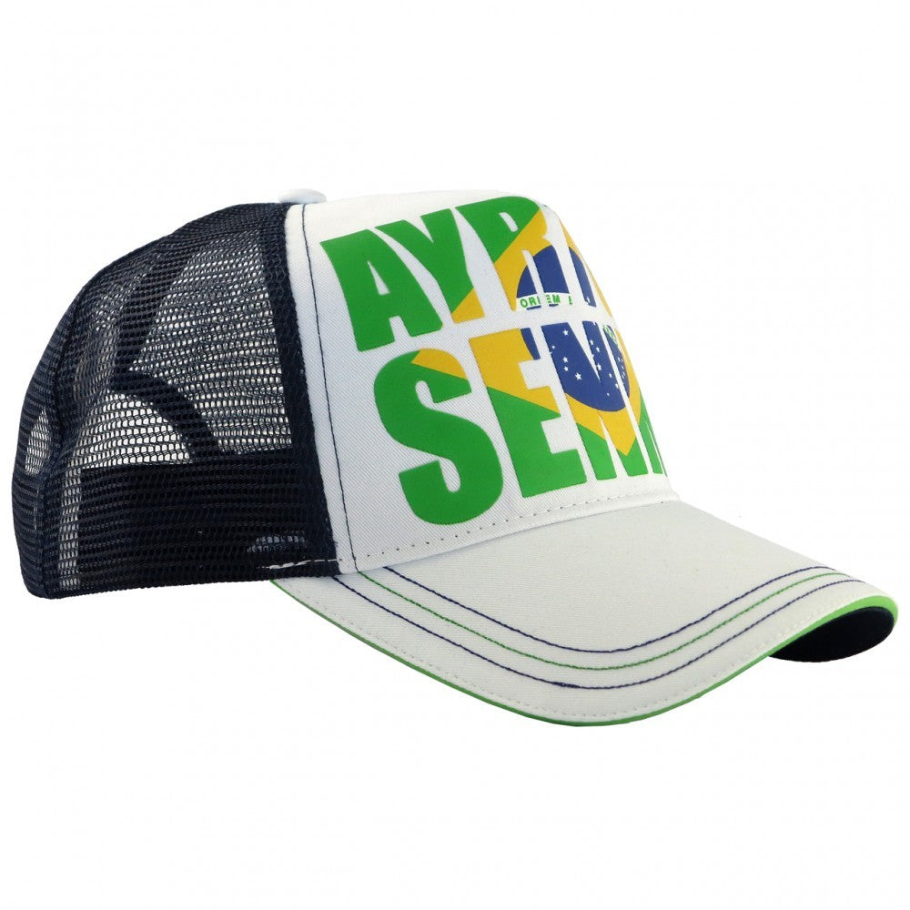 Gorra de beisbol, Senna Brazil, Hombre, Azul, Adulto, 2015 - FansBRANDS®