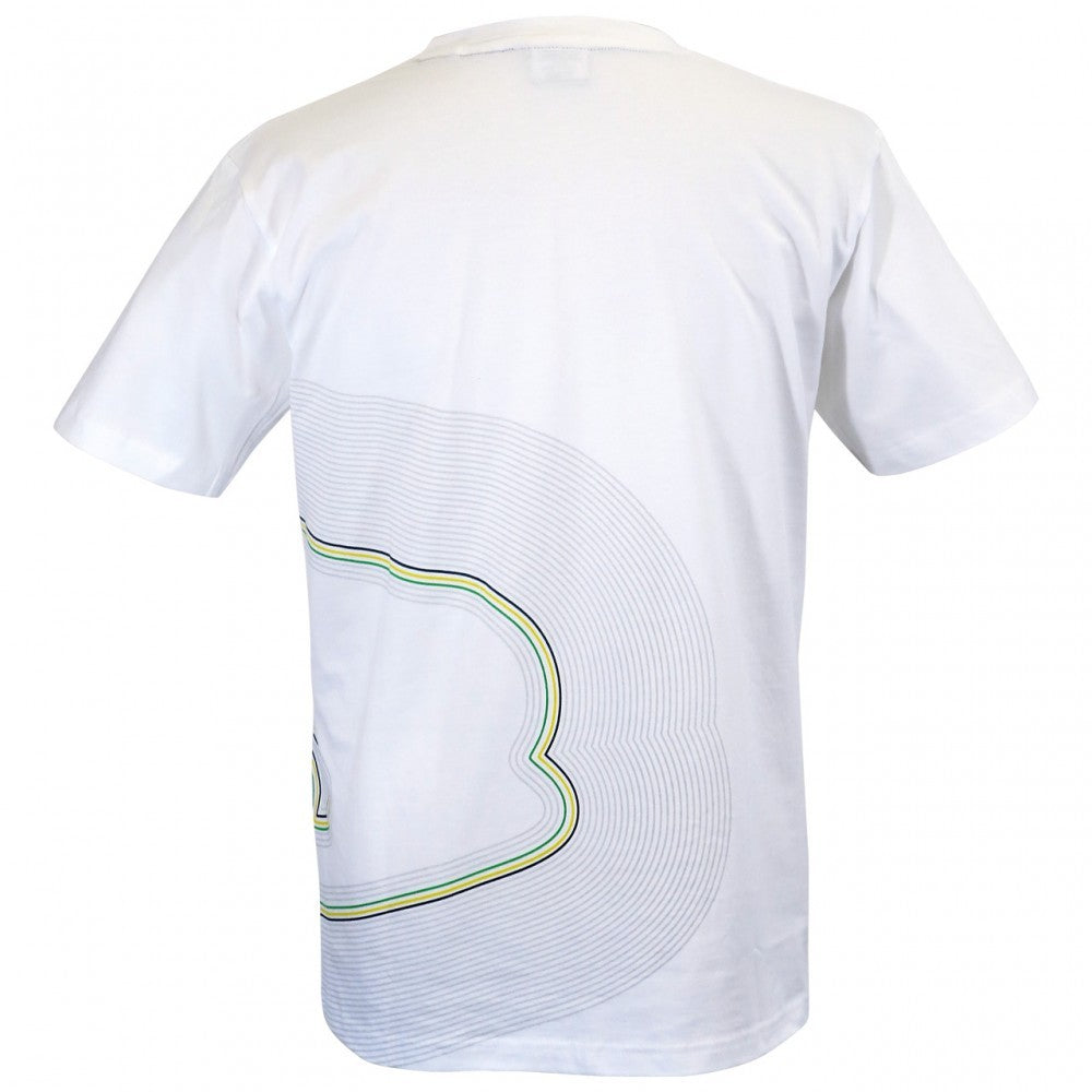 Camiseta para hombre, Senna Track Line, Azul, 2016