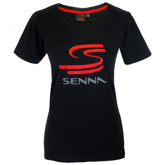 Camiseta de Mujer, Senna Double S, Negro, 2015 - FansBRANDS®