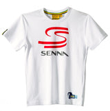 Camiseta infantil, Senna Double S, Blanco, 2015