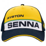 Gorra de beisbol, Senna Racing, Unisex, Azul, 2018
