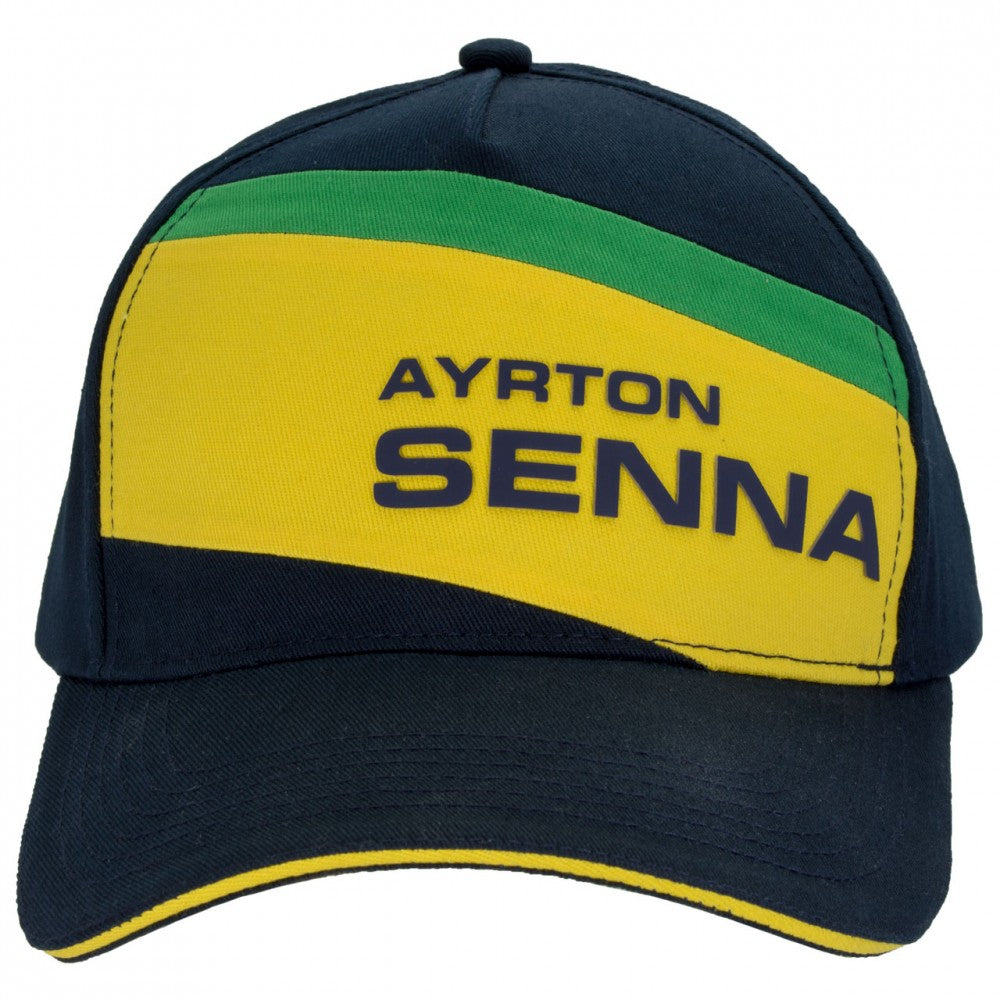 Gorra de beisbol, Senna Racing II, Unisex, Azul, 2018