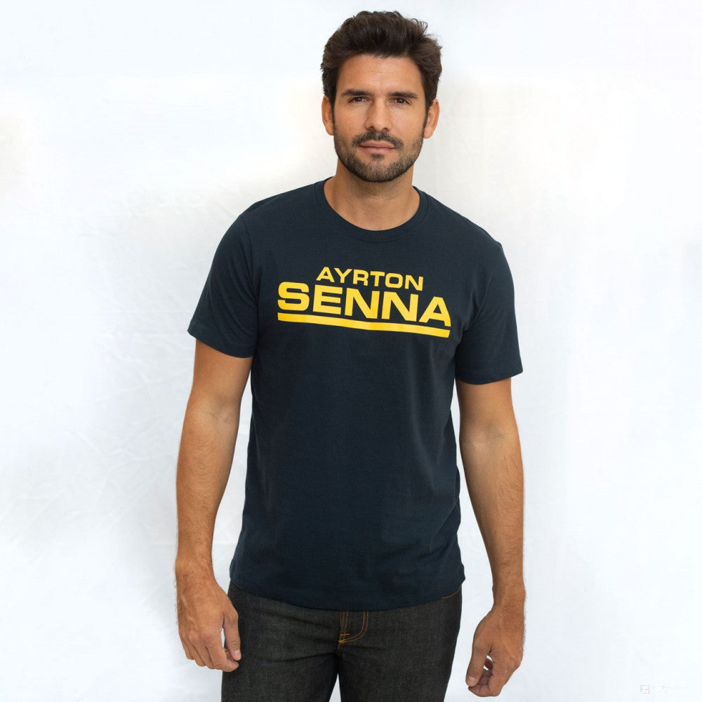 Camiseta para hombre, Senna Racing 12, Azul, 2018
