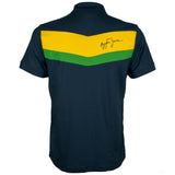 Camiseta de hombre con cuello, Ayrton Senna Racing, Azul, 2020 - FansBRANDS®
