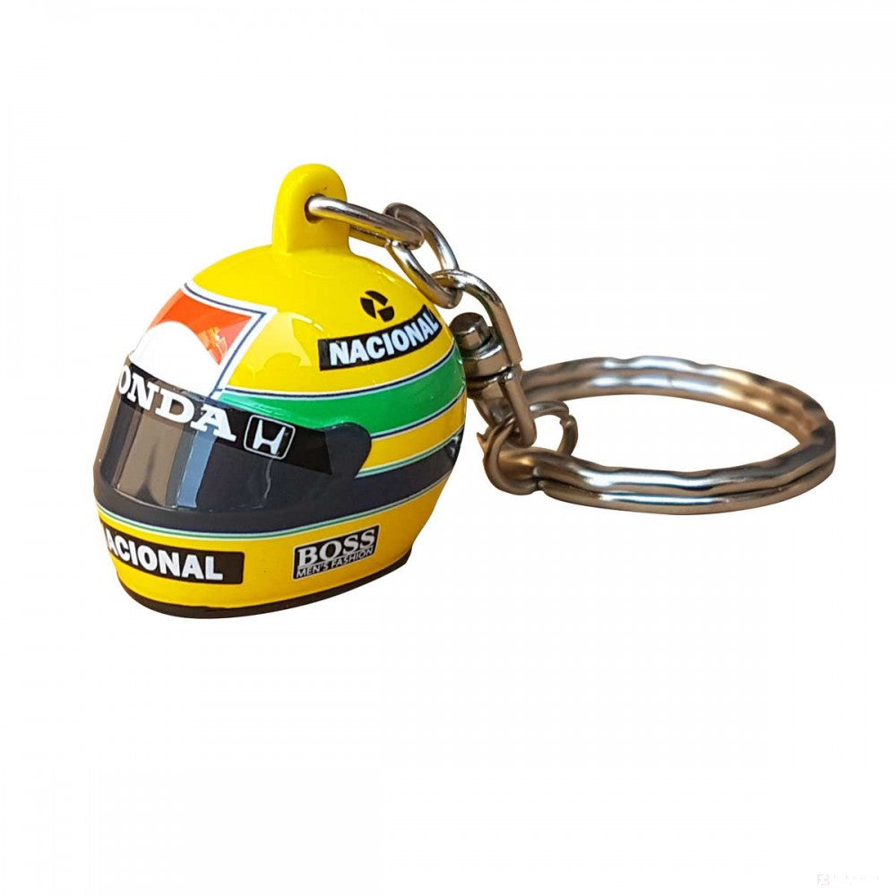 Llavero, Ayrton Senna 1988 Helmet, Amarillo, 2020