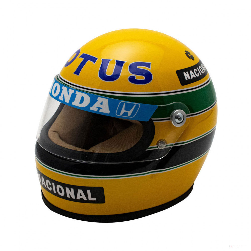 2020, Amarillo, 1:2; Ayrton Senna 1987 Mini Casco - FansBRANDS®