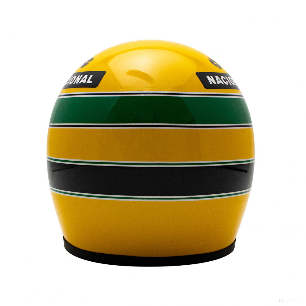 2020, Amarillo, 1:2; Ayrton Senna 1987 Mini Casco - FansBRANDS®