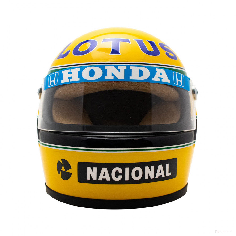 2020, Amarillo, 1:2; Ayrton Senna 1987 Mini Casco - FansBRANDS®