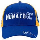 Gorra de beisbol, Senna Monaco Victory, Hombre, Azul, 2017