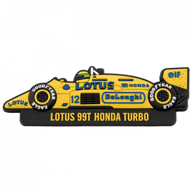 Imán de refrigerador, Senna Lotus 1987, Unisex, Amarillo, 2017 - FansBRANDS®