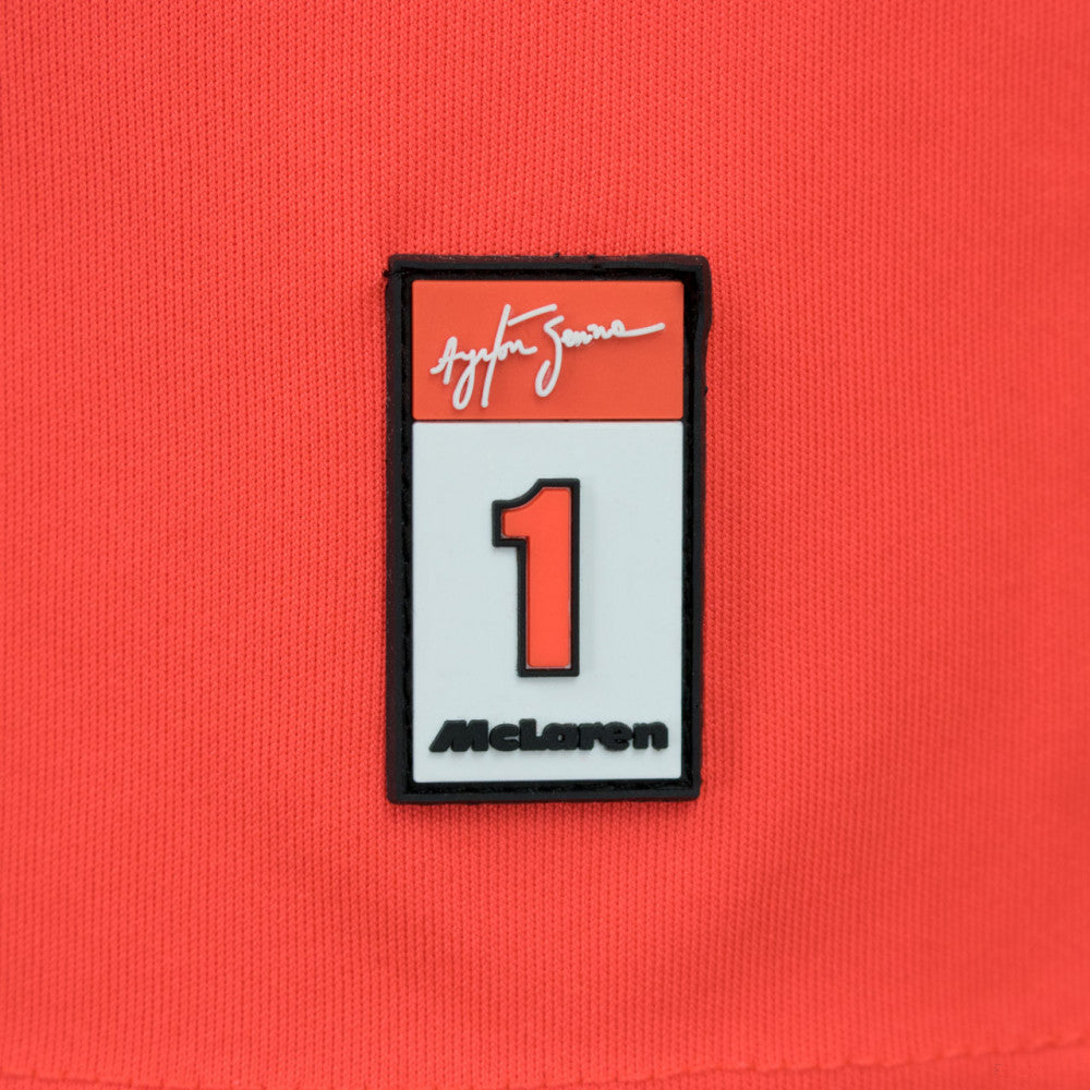 Camiseta para hombre, Ayrton Senna McLaren, Rojo, 2020