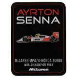 Broche, Ayrton Senna McLaren MP4/4, Blanco, 2020 - FansBRANDS®