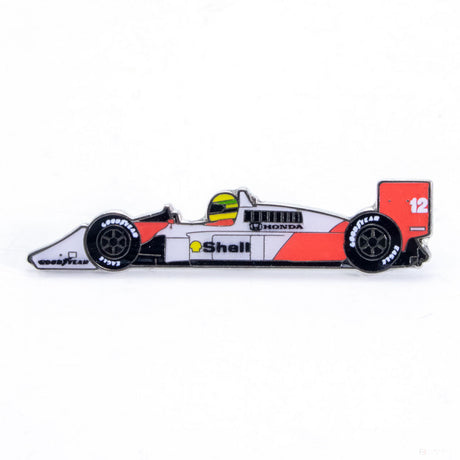 Broche, Ayrton Senna McLaren MP4/4, Blanco, 2020