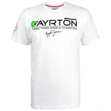 Camiseta para hombre, Ayrton Senna World Champion 1988, Blanco, 2020 - FansBRANDS®