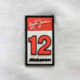 Camiseta para hombre, Ayrton Senna World Champion 1988, Blanco, 2020 - FansBRANDS®