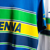 Ayrton Senna camiseta, #SENNA, azul