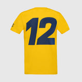 camiseta de Ayrton Senna, #SENNA, amarillo